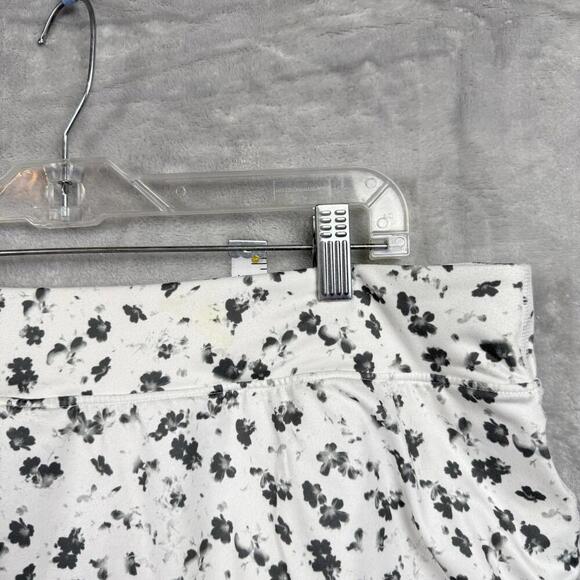 Nike Dri-FIT White Floral Skort Women’s Size XL Built-In Shorts Tennis Golf Gym - Picture 6 of 9